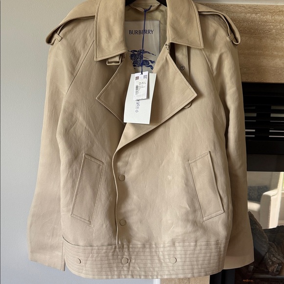 Burberry Beige Trench Coat for Women New